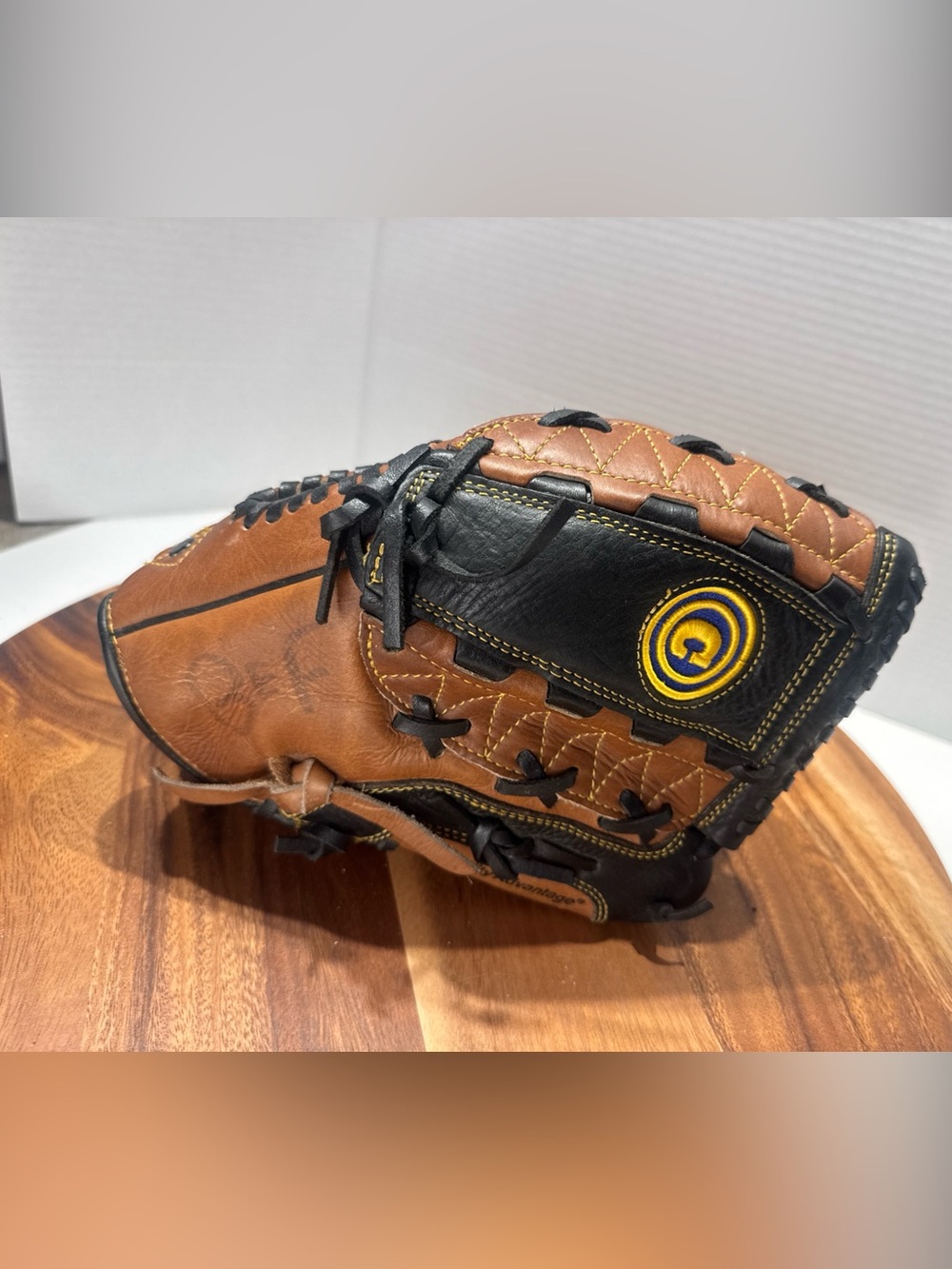 Champro CPX-800 Leather Baseball Softball Glove 12" RHT Brown